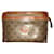 Mila Shön MILA SHON coated canvas handbag Brown Light brown Leather Cloth  ref.445836