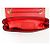 Clutch Moschino in pelliccia rossa e gialla Rosso Giallo - vista 4