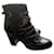 Chanel Ankle Boots Black Patent leather  ref.445866