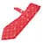 Burberry Cravatta Rosso Seta