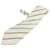 Burberry Cravatta Bianco Seta
