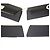 Pochette Rodo in gros-grain blu e raso nero w. Cristalli Borsetta Catena Argento - vista 4