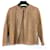 Enes Punchec Lederjacke Beige