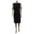 Christian Dior Dior black dress with golden sequins Synthetic  ref.446475