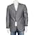 Louis Féraud NWT Classic 3 buttons Suit Jacket Grey Silk  ref.446484