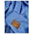 Pañuelo Louis Vuitton Classic Monogram Royal Blue Azul Seda Lana  ref.446815