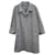 vintage Burberry coat in Harris Tweed size 54 Grey  ref.446835