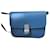 Céline Celine classic box bag Blue Leather  ref.330468