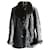 Dior Taille 38 für ganz schicke Frauen mit den Fantasien in den Stoffen Schwarz Synthetisch Fuchs  ref.445176