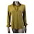 Moschino Cheap And Chic Tops Olive green Cotton  ref.446757