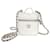 Wallet On Chain Chanel SLG con cadena Blanco Cuero  ref.446800