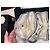Borsa Chanel in pelliccia di chinchilla grigio scuro Grigio antracite - vista 3