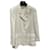 Chanel Jackets White Linen  ref.446931