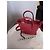 Longchamp MAILBOX Handtasche rot Leder klein - Ansicht 2