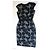 Valentino Garavani Vintage-Kleid von Valentino Night Schwarz - Ansicht 6