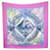Hermès HERMES GIVERNY SQUARE SCARF 90 LAURENCE BOURTHOUMIEUX PINK SILK SCARF  ref.447793