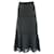 Autre Marque Cefinn Tiered Maxi Skirt in Green Triacetate Synthetic  ref.447995