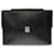 Portadocumentos Louis Vuitton muy chic en piel de taiga negra Negro Cuero  ref.448196