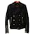 [Used]  BALMAIN Balmain Riders P Coat Pea Coat Black Black Wool Cotton  ref.448217