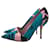 Christian Dior Heels Multiple colors Velvet  ref.448651