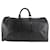 Louis Vuitton Keepall en cuir épi noir 50 Sac de voyage Boston Duffle  ref.449032