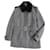 [Gebraucht] Gut ▽ 2013 Dior HOMME Dior Homme Kragen mit Mouton ZIPUP Trenchcoat / Tweed Coat Grau 44 Echte Männer Baumwolle Wolle Viskose  ref.449054