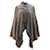 Poncho in maglia Maison Martin Margiela in cotone grigio  ref.449261