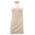 Alexander Wang alexanderwang.t Mini robe nouée en coton ivoire Blanc Écru  ref.449273