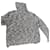 Joseph Turtleneck sweater Black White Grey Dark brown Wool  ref.449330