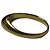 Autre Marque Anello Maria Nera Ester 60 in argento sterling placcato oro - vista 2