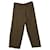 Prada Khaki Trousers in Brown Cotton  ref.449468