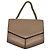 Borsa a Tracolla Sandro Lou in Pelle Blush
