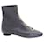 Valentino Eyelet Embellished Boots in Black Leather  ref.449494