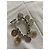 Braccialetto con ciondoli Chanel in acciaio argento e oro Silver hardware Gold hardware - vista 2