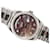 FECHA DEL DÍA DE ROLEX 8P diamante2 baguette diamante negro Shell marcar 18Hombres KWG Blanco  ref.449820