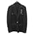 [Used]  BALMAIN　 Gold Button Sweat Safari Rib Leather Tailored Jacket Black Size: 52 [280721] (Balmaın) Cloth  ref.450696
