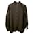 Pier Antonio Gaspari Großer Pullover aus schwarzer Wolle