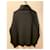 Pier Antonio Gaspari Großer Pullover aus schwarzer Wolle - Ansicht 2