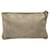 Bolsa clutch tamanho médio em couro cinza Miu Miu com detalhes em bronze  ref.451000