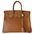 Hermès Bolso HERMES BIRKIN 35 Beige Cuero  ref.451022