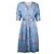 Vestido Alexander Terekhov con estampado Azul
