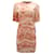 Roberto Cavalli Knitted Tie-Dye Dress in Pink Viscose Cellulose fibre  ref.454329