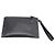 Pochette Brunello Cucinelli Logo Stamp in Pelle Nera - vista 4