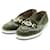 [Usado] GUCCI Zapatos de vestir de negocios Gucci Hombres Verde Lienzo  ref.454355