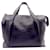 Chanel vintage 2000s PM tote bag in chevron dark brown leather   ref.454615