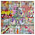 Hermès Bufanda HERMES ''Animapolis'' Multicolor Seda