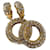 Chanel Teilbare vergoldete & Strass-Clips. Golden  ref.454728