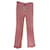 JUICY COUTURE calça de moletom rosa de veludo  ref.454895