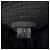 [Used]  Prada / PRADA Triangle Logo Plate Nylon Bucket Hat Size Unisex L Black Rank C 52a22 - view 5