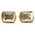 Thomas Burberry [Used]   Burberry Cuffs Silver 925 Gold x Silver Used AB Rank BURBERRY ｜ Accessories Men's Men's Business Work Suit Accessories Cufflinks SV925 Swiville Style Silvery Golden  ref.454962